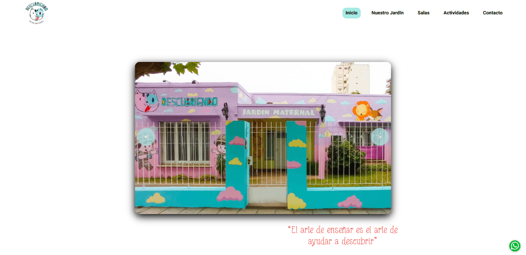 Sitio Web Institucional Jardín Maternal